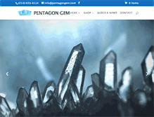 Tablet Screenshot of pentagongem.com